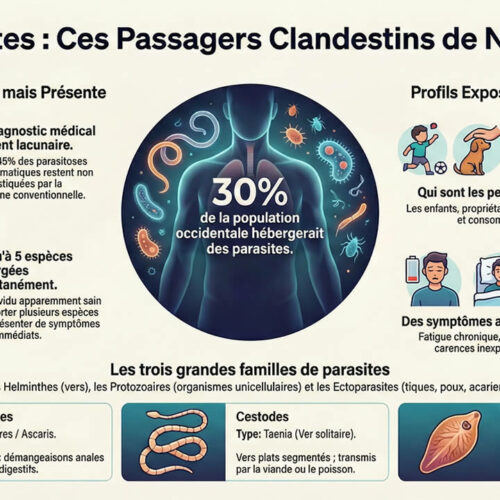 Les parasites : comment ces hôtes invisibles impactent votre métabolisme